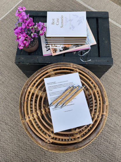 Best Case Scenario Notebook + pen
