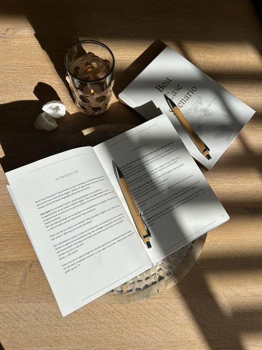 Best Case Scenario Notebook + pen